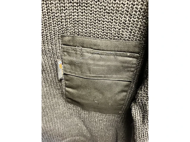 Schipperstrui maat 3xl antraciet - afbeelding 4 van  9