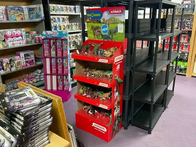 Schleich dinosaurussen display - afbeelding 1 van  5