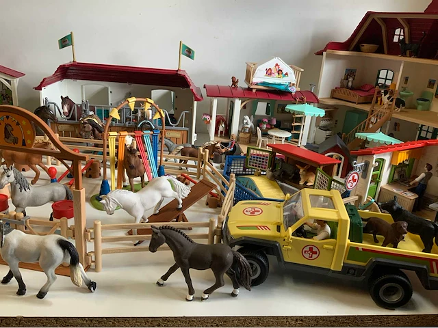 Schleich horse club inclusief paarden - afbeelding 12 van  17