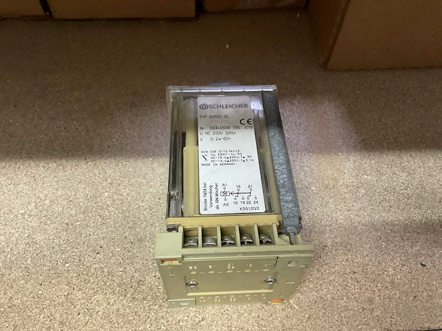 Schleicher tijdrelais dzr52-sl - afbeelding 3 van  5