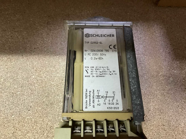 Schleicher tijdrelais dzr52-sl - afbeelding 4 van  5