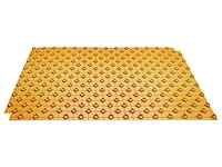 Schlüter bekotec en 18 fts 5 140x80cm doos á 10 stuks dekvloernoppenplaten - afbeelding 1 van  3