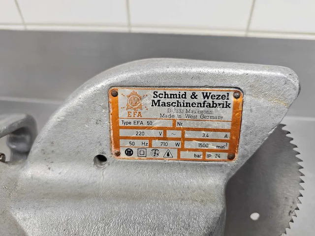 Schmid & wezel - efa 50 - beenderzaag - afbeelding 4 van  6