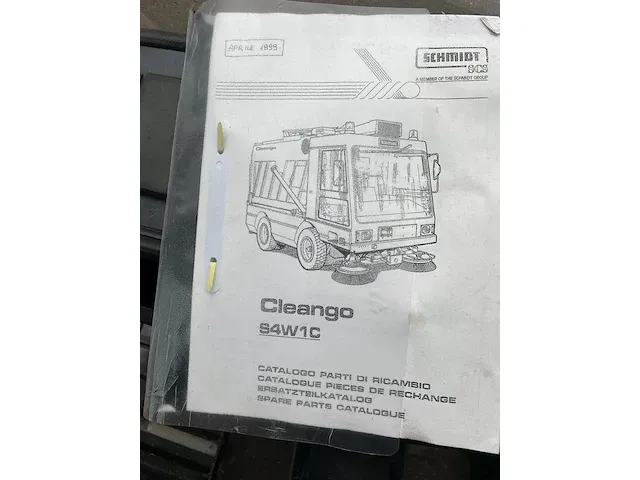 Schmidt cleango s4w1c veegmachine - afbeelding 2 van  11