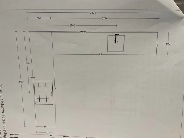 Schmidt evolution loft micron 21 eolis hoekopgestelde showroomkeuken - afbeelding 30 van  32