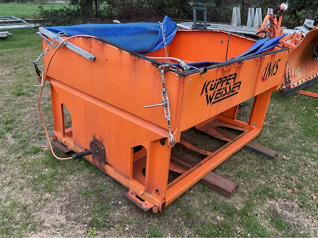 Schmidt mf 2.4 sneeuwploeg + kipper weisser strooimachine - afbeelding 4 van  20