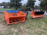 Schmidt mf 2.4 sneeuwploeg + kipper weisser strooimachine - afbeelding 1 van  20