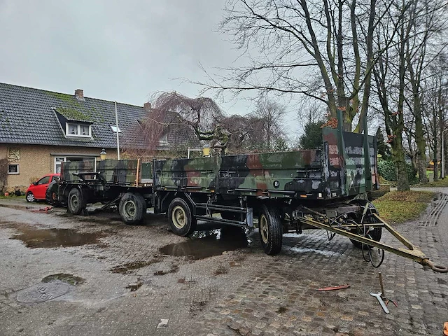 Schmitz - 1990 - bwb - dumper aanhanger - afbeelding 1 van  22