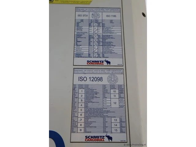 Schmitz cargobull n/a oplegger type l scb*s2 - kenteken: os-03-jf - afbeelding 5 van  19