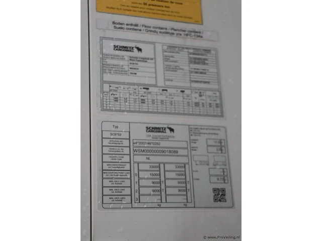 Schmitz cargobull n/a oplegger type scb*s2 - kenteken: os-59-jh - afbeelding 12 van  12