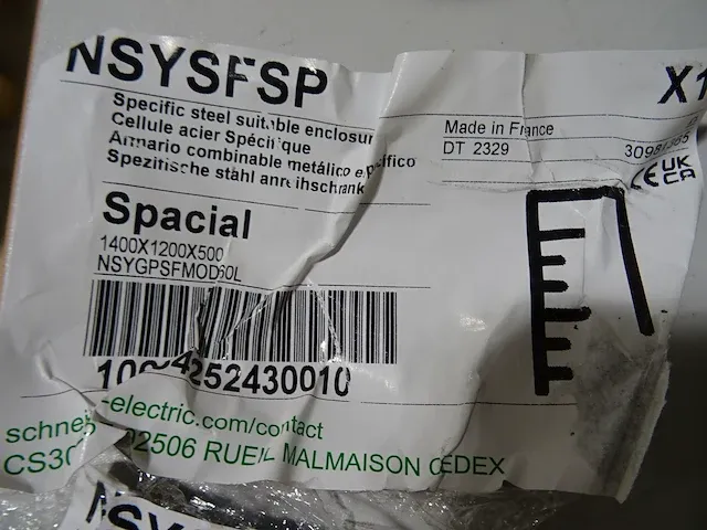 Schneider - spacial nsygpsfmod60l - schakelkast - afbeelding 3 van  11