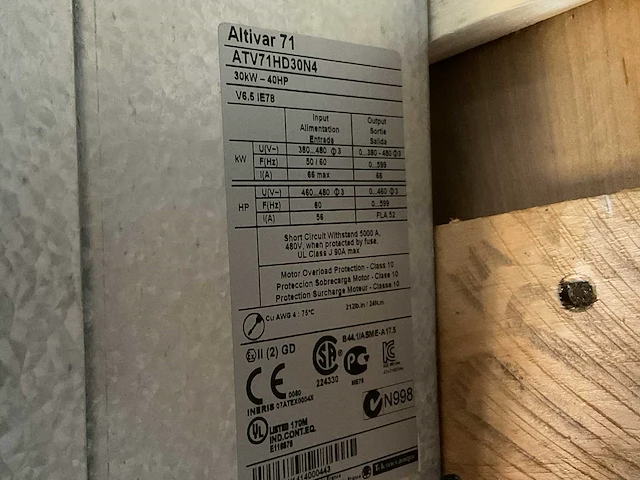 Schneider altivar 71 frequentieregelaar - afbeelding 4 van  4