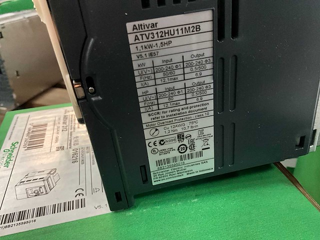 Schneider altivar atv312hu11m2b frequentieregelaar - afbeelding 5 van  5
