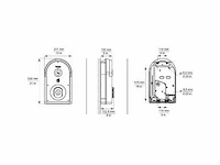 Schneider electric ev link pro ac 22kw 32a laadstation - afbeelding 2 van  4