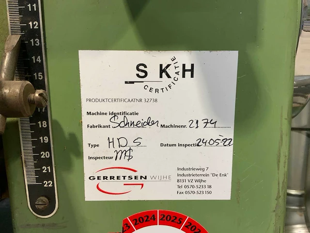 Schneider hd5 vandiktebank - afbeelding 3 van  11