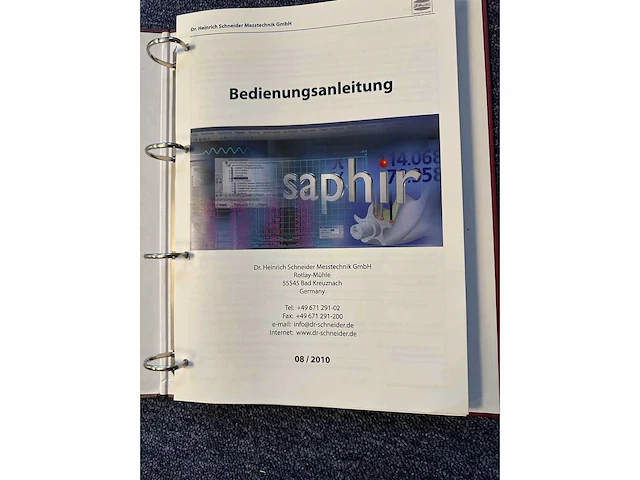 Schneider messtechnik - 2008 - pms 600 - 3d measuring platform - afbeelding 6 van  7
