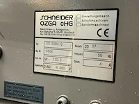 Schneider ozga so 2004 q omsnoeringsmachine - afbeelding 5 van  14