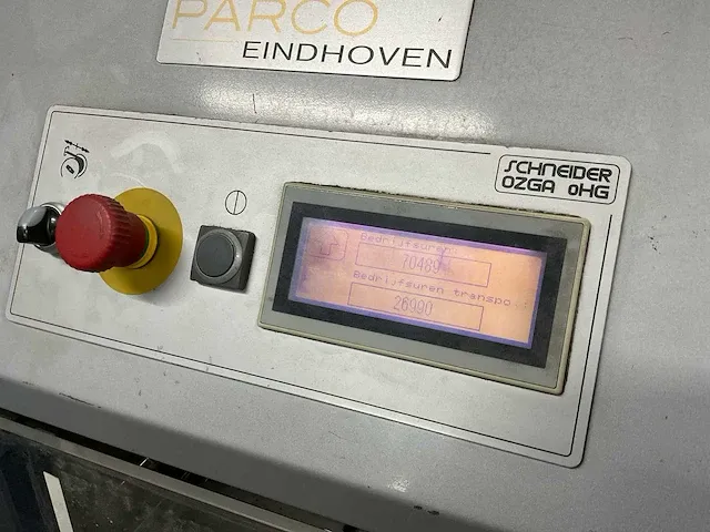 Schneider ozga ssb 2200.1 l omsnoeringsmachine - afbeelding 5 van  14