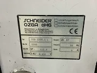Schneider ozga ssb 2200.1 l omsnoeringsmachine - afbeelding 6 van  14