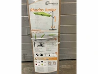 Schneider rhodos junior parasol 2,30x2,30 cm - afbeelding 3 van  5