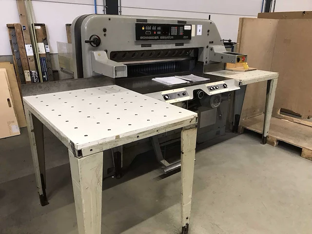 Schneider senator type 115 snij machine - afbeelding 7 van  17