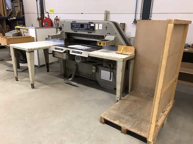 Schneider senator type 115 snij machine - afbeelding 12 van  17