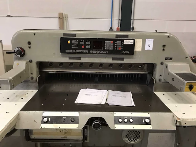 Schneider senator type 115 snij machine - afbeelding 14 van  17