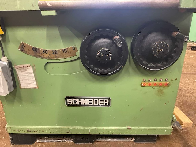 Schneider tafelcirkelzaagmachine - afbeelding 4 van  4