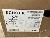 Schock cristadur mono d100s spoelbak - afbeelding 8 van  8