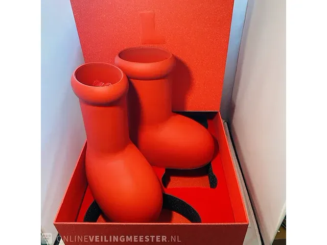 Schoenen - mschf big red boots van €1400,00 - afbeelding 1 van  14
