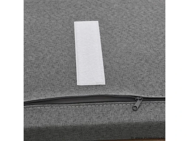 Schoenenkast / schoenenrek 10 vakken - 104 x 30 x 48 cm - houtkleur - incl. zitkussen - afbeelding 9 van  10