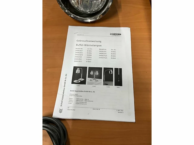 Scholl b0051 warmtelamp - afbeelding 6 van  6