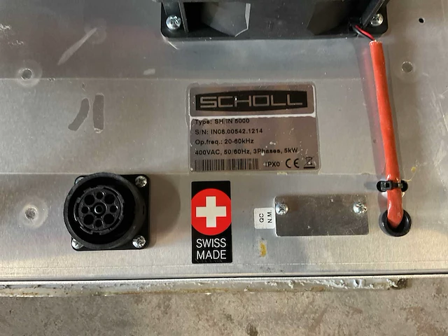 Scholl inbouw sh/in 5000 inductie kookplaat - afbeelding 3 van  3