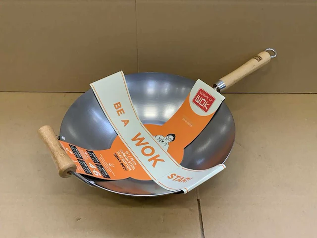 School of wok - heavy duty - wokpan ø 36 (6x) - afbeelding 1 van  2