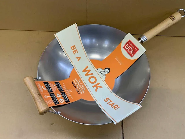 School of wok - heavy duty - wokpan ø 36 (6x) - afbeelding 2 van  2