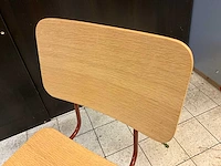 Schoolstoelen (4x) - afbeelding 5 van  6