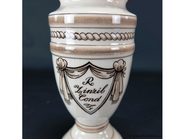 Schoonhoven holland delfts br. apothekers pot - afbeelding 3 van  5