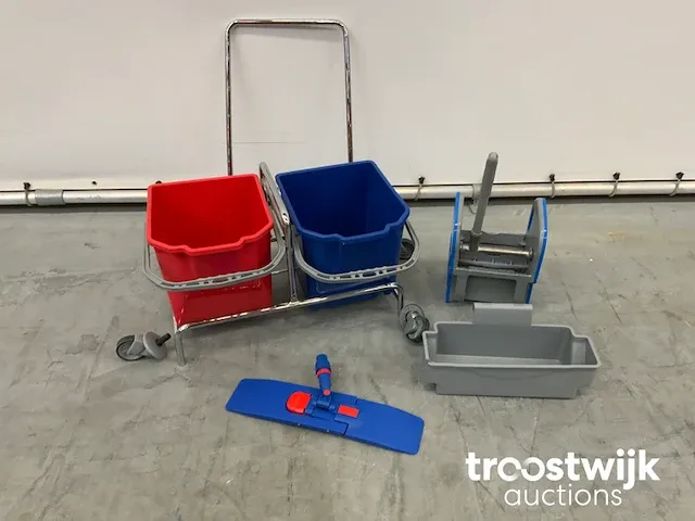 Schoonmaak servicewagen - afbeelding 1 van  3