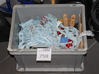 Schoonmaakartikelen w.o. mopwagen, bezem, stoffer en blik etc. - afbeelding 3 van  3