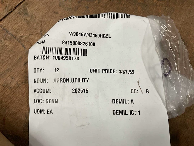 Schort (10x) - afbeelding 6 van  6