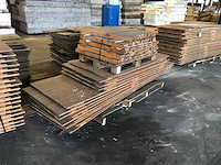 Schottenkeet plafondschotten en diverse balken (105x) - afbeelding 1 van  2