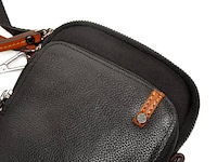 Schoudertas, berba, 898-022, zwart - afbeelding 2 van  4