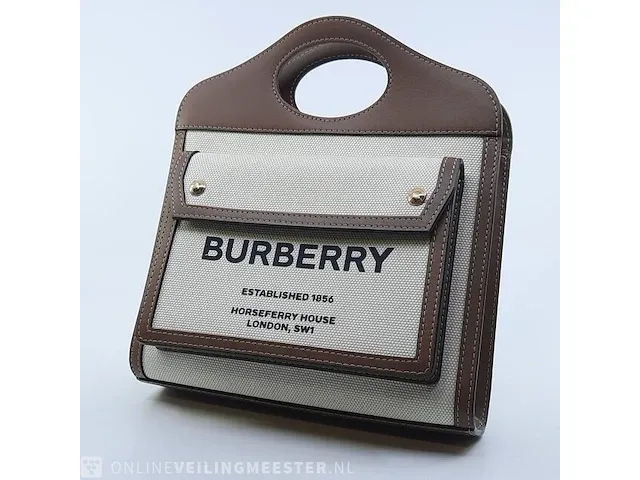 Schoudertas burberry, mini horseferry pocket thb - afbeelding 1 van  9