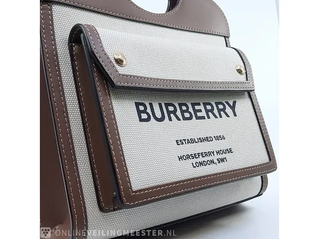 Schoudertas burberry, mini horseferry pocket thb - afbeelding 5 van  9