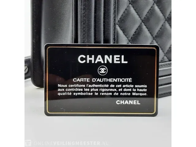 Schoudertas chanel, boy bag - afbeelding 8 van  18