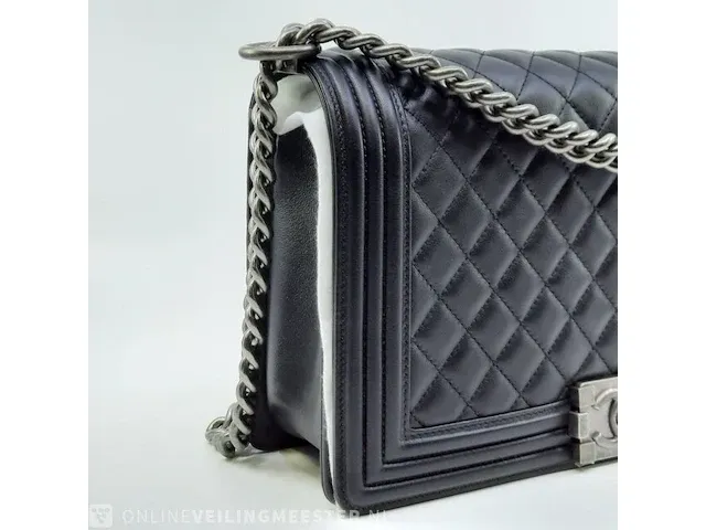 Schoudertas chanel, boy bag - afbeelding 13 van  18