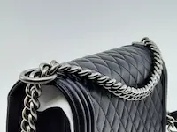 Schoudertas chanel, boy bag - afbeelding 14 van  18