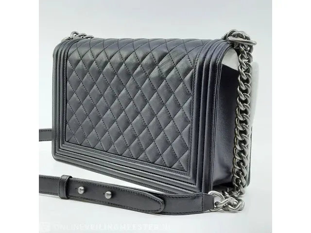 Schoudertas chanel, boy bag - afbeelding 16 van  18