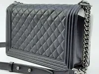 Schoudertas chanel, boy bag - afbeelding 16 van  18