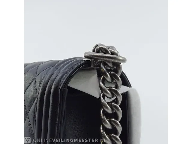 Schoudertas chanel, boy bag - afbeelding 17 van  18